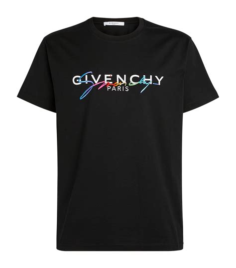 givenchy black men's t shirt|givenchy t shirt men price.